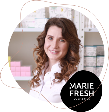 Founder of the Marie Fresh Cosmetics
