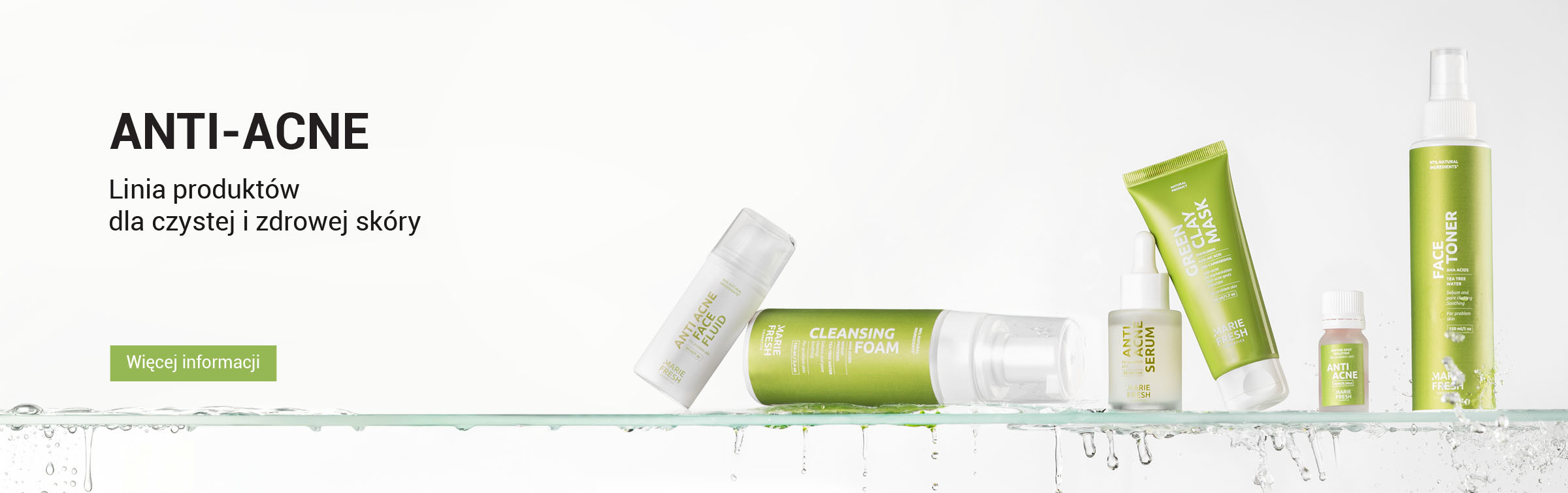 Anti-acne. Linia produktow da czystej i zdrowej skóry