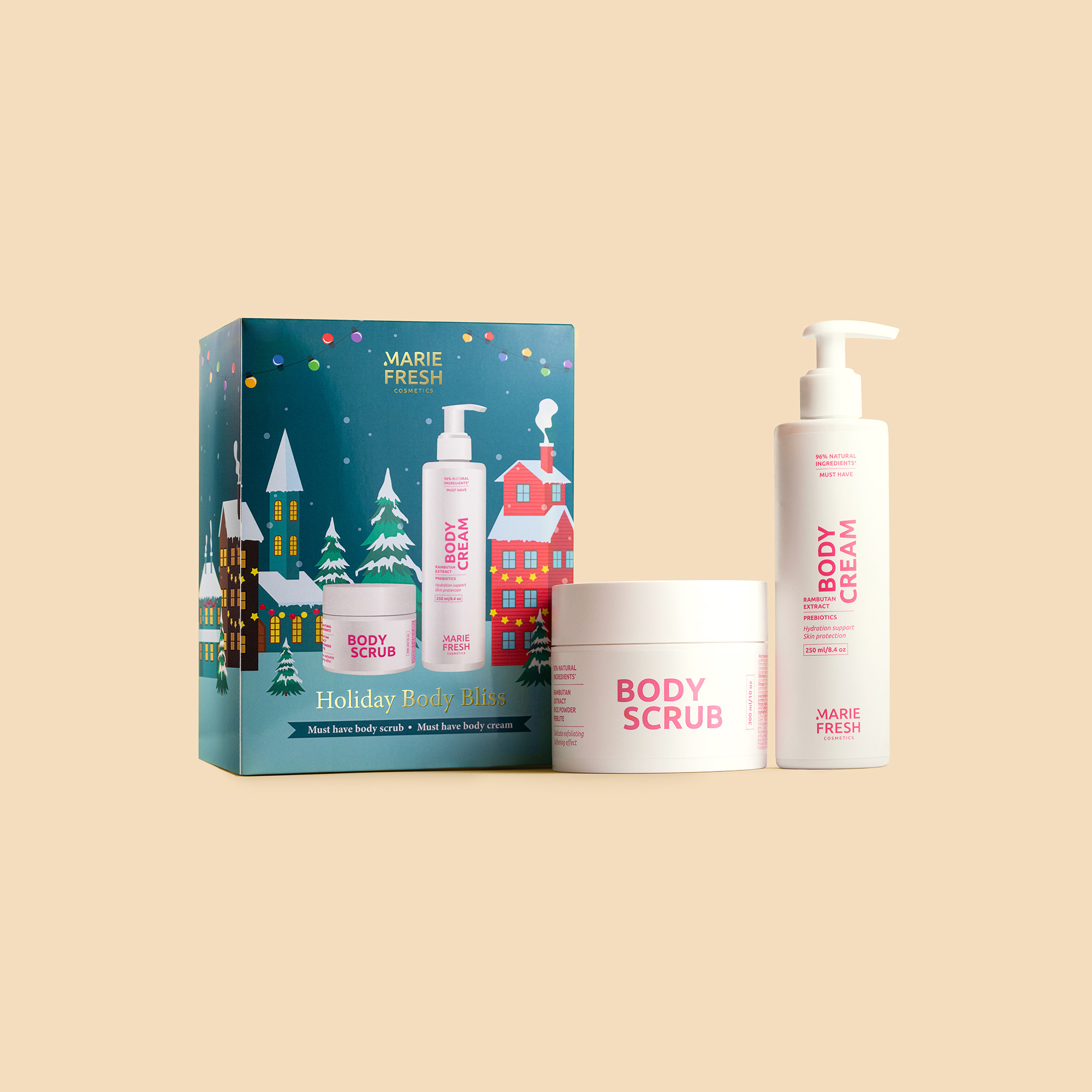 Різдвяний подарунковий набір Holiday Body Bliss