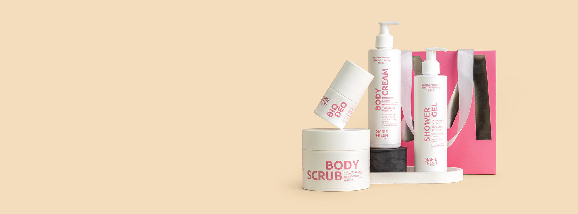 An updated body series with deodorant is already on sale!
