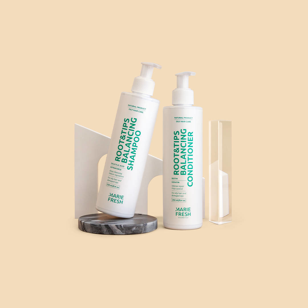 ROOT & TIPS BALANCING set for oily roots and dry hair ends