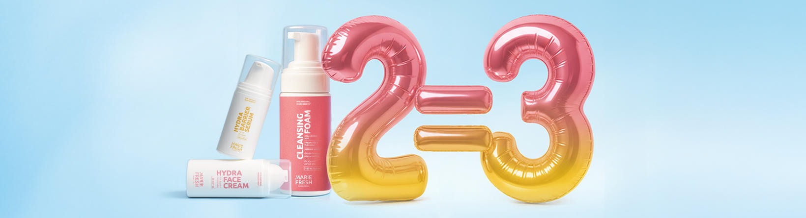 Лише 2 дні у нас на весь асортимент 2=3!