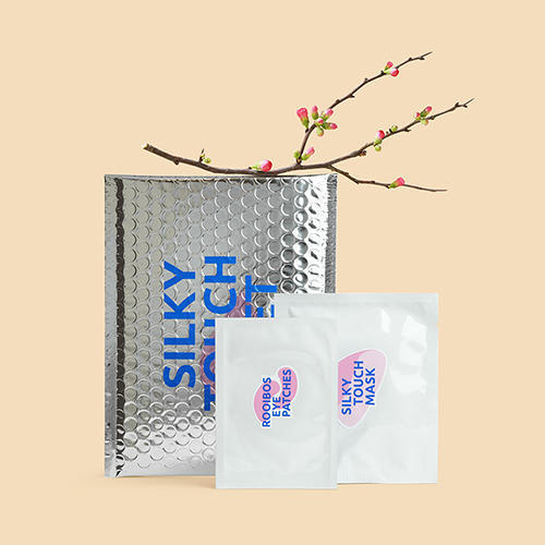 Set Silky touch mask + Rooibos eye patches